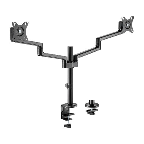 Brateck Premium Aluminum Articulating Monitor Mount Fit Most 17'-32' Monitor Up to 8KG VESA 75x75,100x100(Black) Brateck Premium Aluminum Articulating Monitor Mount Fit Most 17'-32' Monitor Up to 8KG VESA 75x75,100x100(Black)